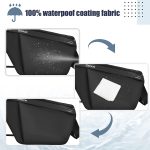 OSOCE Sling Bag Chest Backpack Casual Daypack Black Shoulder Crossbody Lightweight Anti Theft Outdoor Sport Travel Hiking Bag For Men Women - Image 3